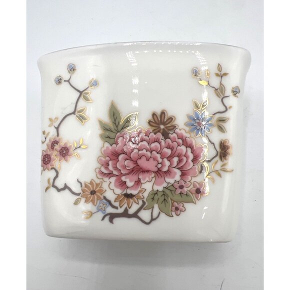 Royal Doulton England Canton Bone China 1977 Toothpick Holder Vase Grannycore - Picture 6 of 6